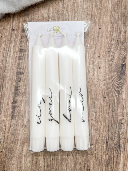 Stabkerzen Set Adventskranz