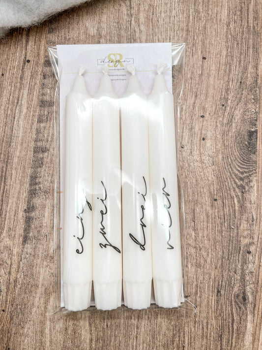 Stabkerzen Set Adventskranz