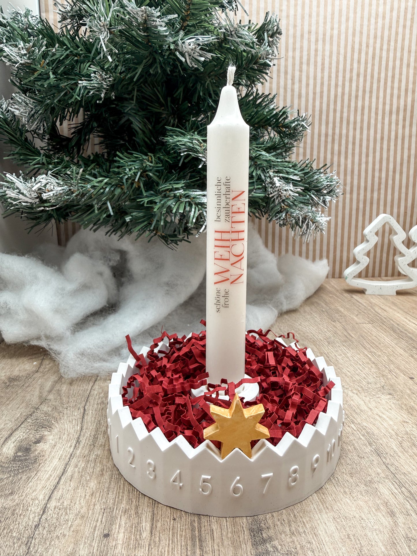 Weihnachtscoutdown "Stern"