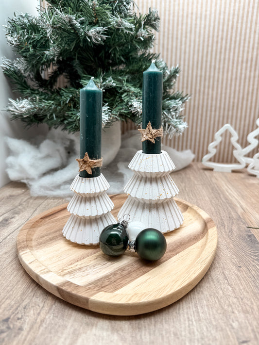 Kerzenhalter Tannebäume